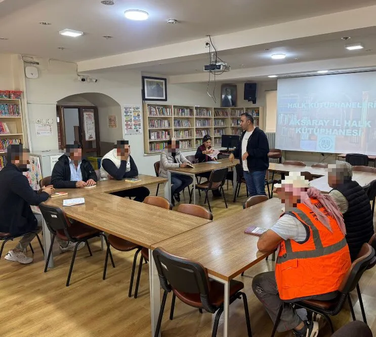 Denetimli Serbestlik Yükümlülerine Kütüphane Tanıtımı ve Kitap Okuma Etkinliği