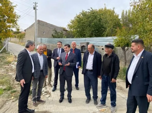 Ortaköy’de Köylere Yapılan Yatırımlar Yerinde İncelendi