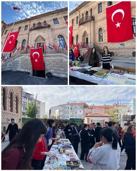 Aksaray’daki Okullardan Gazze’ye Anlamlı Yardım Eli