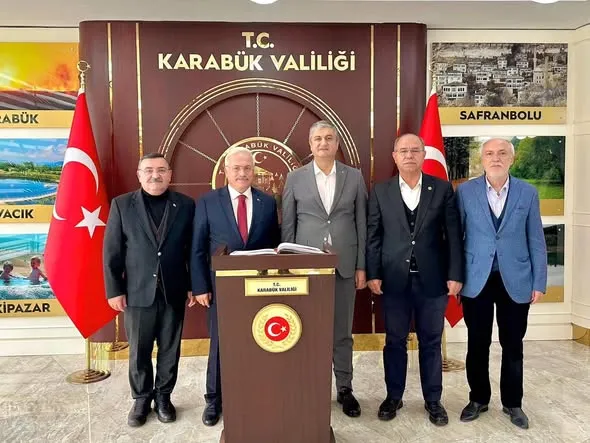 Aksaray Valisi Mehmet Ali Kumbuzoğlu’ndan Karabük Ziyareti