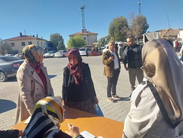 AK Parti Aksaray İl Teşkilatı Yeşiltepe’de Vatandaşlarla Buluştu