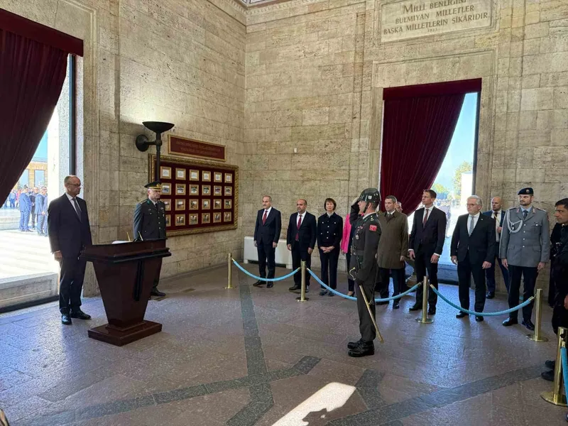 Almanya Şansölyesi Merz Anıtkabir