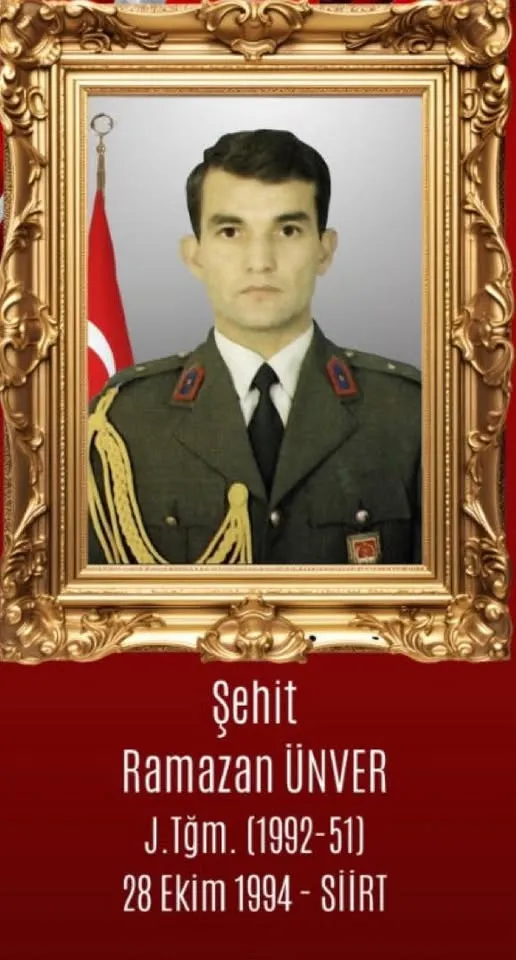 Şehit Jandarma Teğmen Ramazan Ünver, Şehadetinin 31. Yılında Dualarla Anıldı