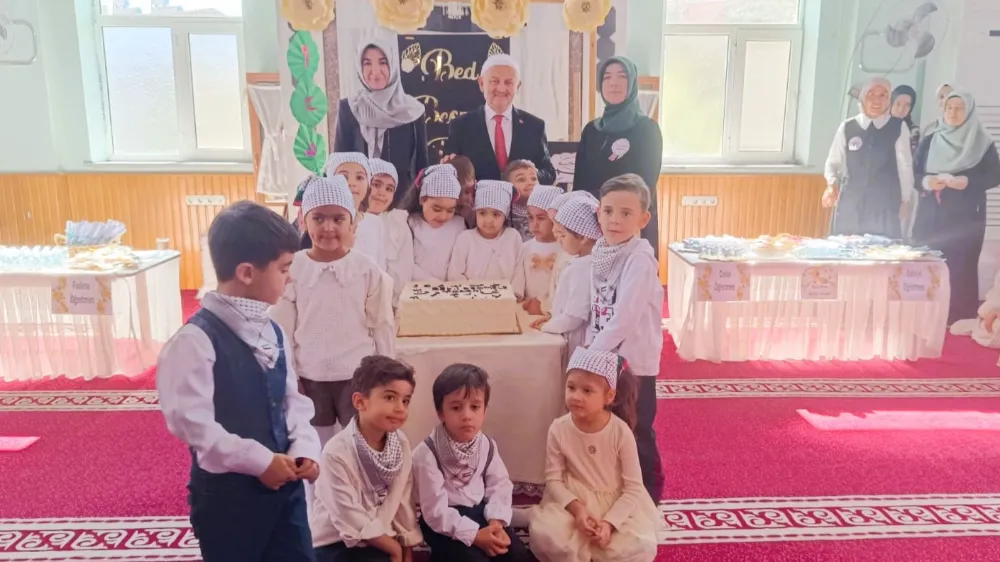 Eyüp Sultan 4-6 Yaş Kur’an Kursu’nda Bed’i Besmele Coşkusu