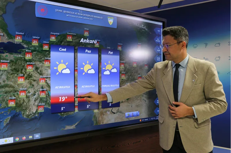 Sıcaklıklar Mevsim Normallerinin Üzerinde Seyrediyor