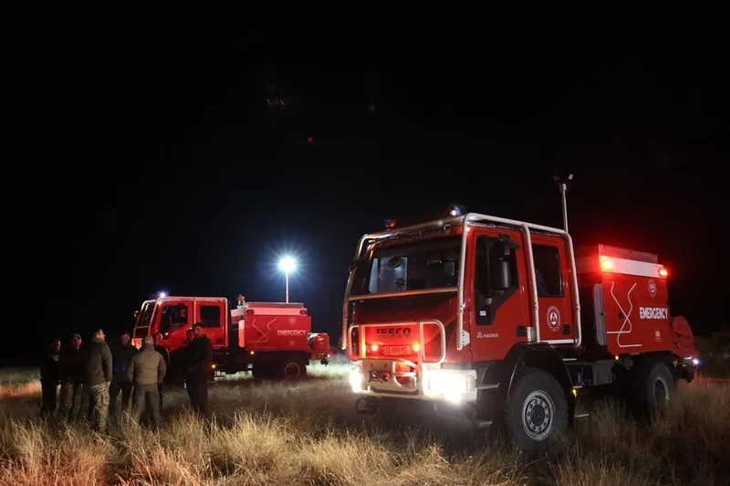 Gürcistan İçişleri Bakanı Geladze, Askeri Kargo Uçağının Düştüğü Bölgede