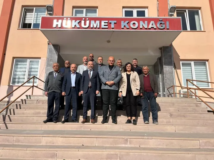 CHP Aksaray İl Heyetinden Ağaçören Kaymakamı’na Nezaket Ziyareti