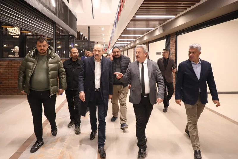 Kayseri Ticaret Odası Heyeti Çarşı Melikgazi