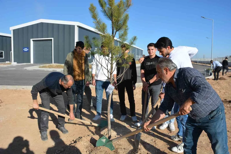 NEÜ, Şehitlerin Anısını Fidanlarla Yaşatıyor