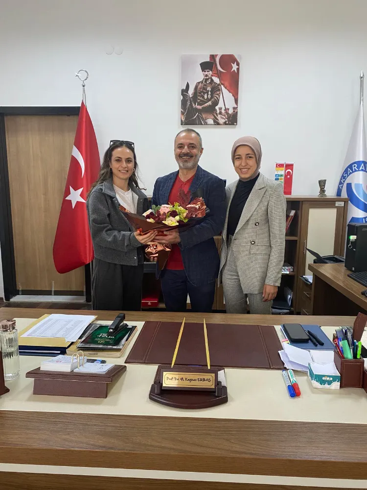 Spor Bilimleri Fakültesi Mezunlarından Anlamlı Ziyaret