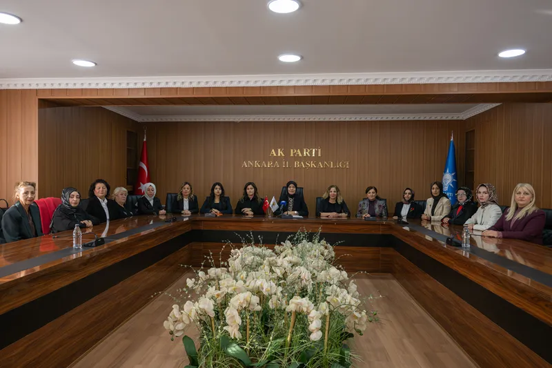 AK Parti Ankara İl Kadın Kollarından Şiddetle Mücadele Çağrısı