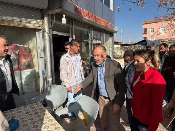 CHP Heyeti Bağlıkaya’da Yerel Sorunları Dinledi: Tarım ve Esnaf Gündemdeydi