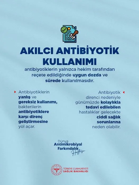 Aksaray’da Antibiyotik Kullanımı İçin Bilinçlendirme Çağrısı