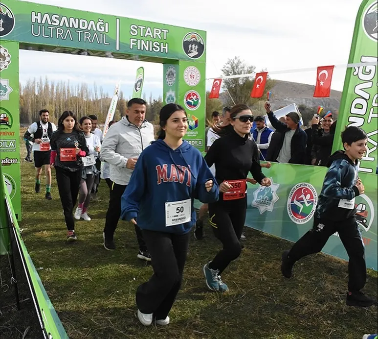 Hasan Dağı Trail Koşusu Koçpınar–Mokissos Parkurunda Nefes Kesti