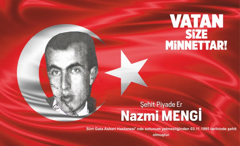 Şehit Piyade Er Nazmi Mengi, Şehadetinin 30. Yılında Dualarla Anılıyor