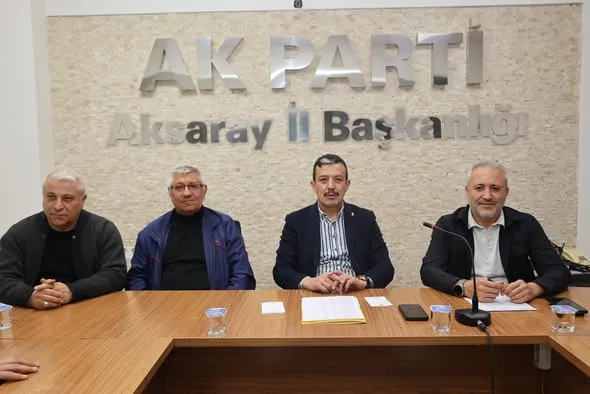 AK Parti Aksaray İl Başkanlığı Haftalık Olağan Yönetim Kurulu Toplantısı Gerçekleştirildi