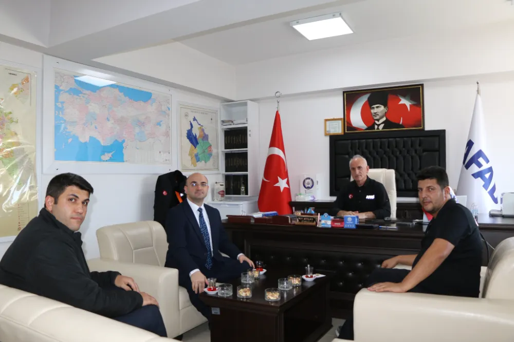 Vakıfbank’tan AFAD İl Müdürü Adil Arslan’a Hayırlı Olsun Ziyareti