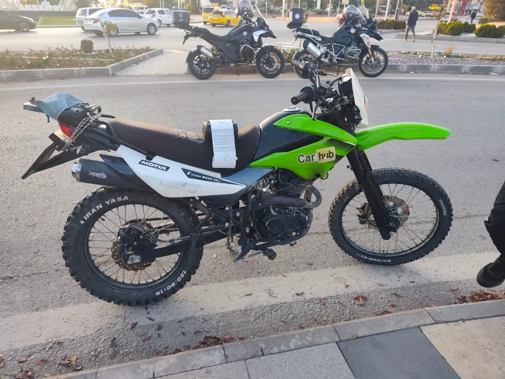Aksaray’da Evrakları Eksik Motosiklet Trafikten Men Edildi