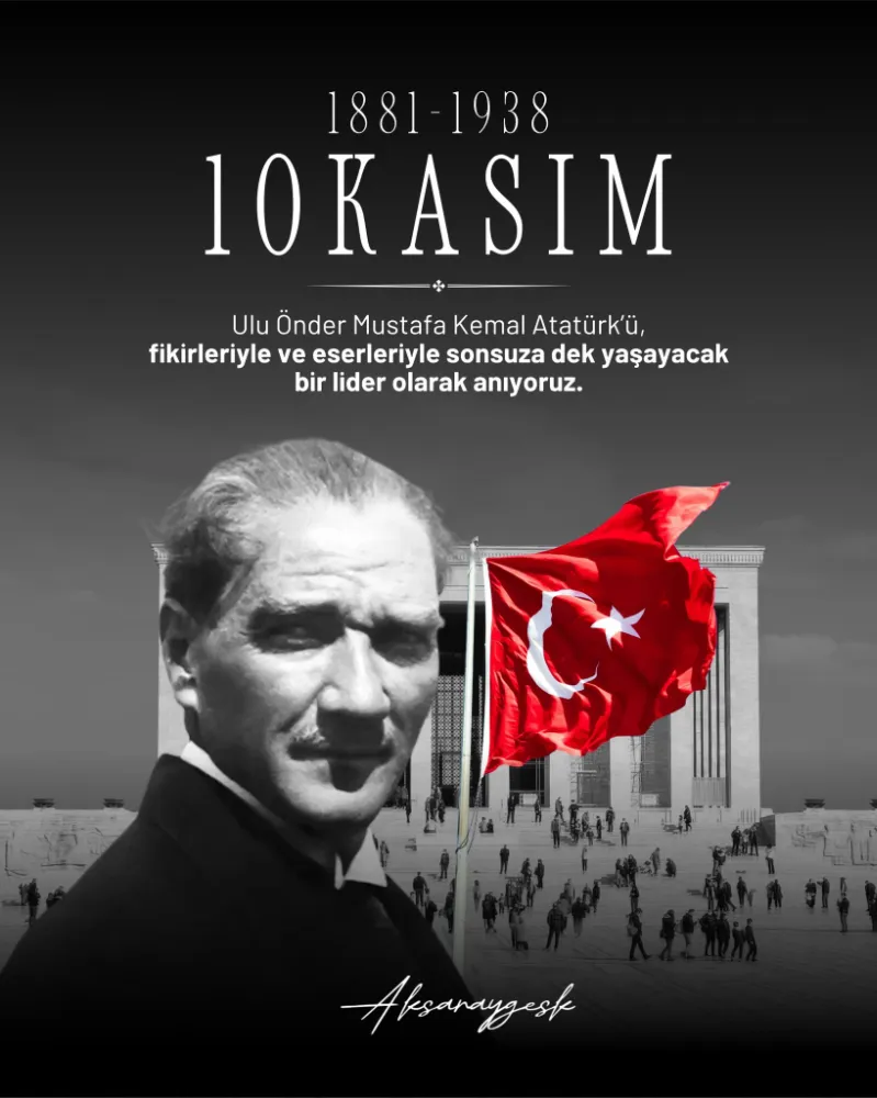 68 Aksaray Görme Engelliler Spor Kulübü’nden 10 Kasım Atatürk’ü Anma Mesajı