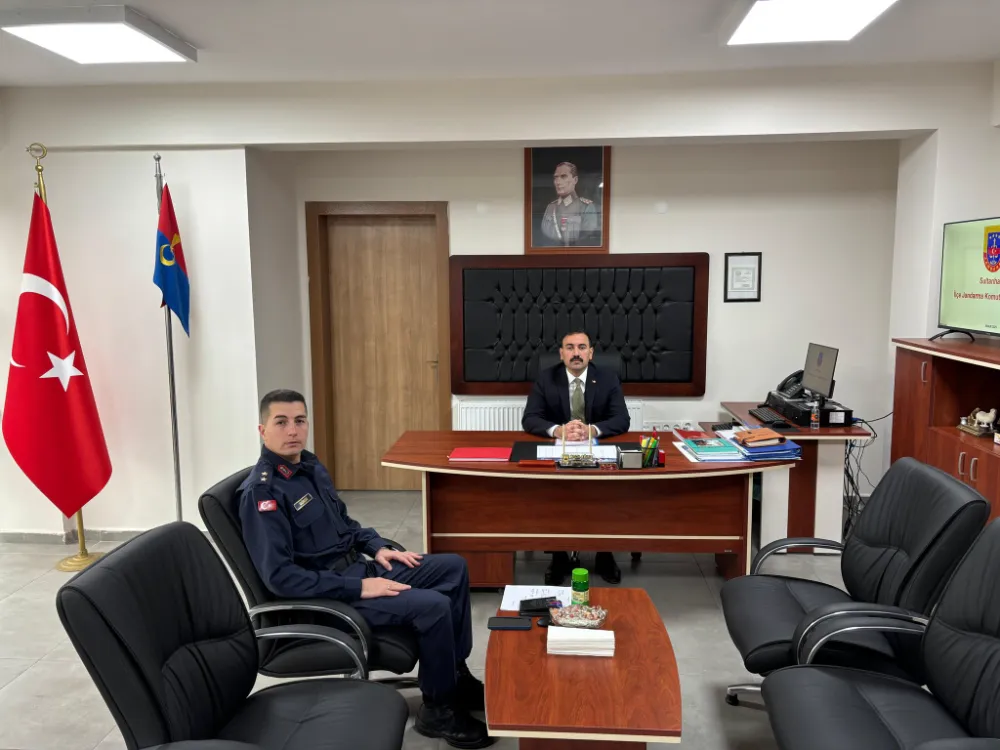 Sultanhanı Kaymakamı Bilal Göksun’dan İlçe Jandarma Komutanlığına Ziyaret