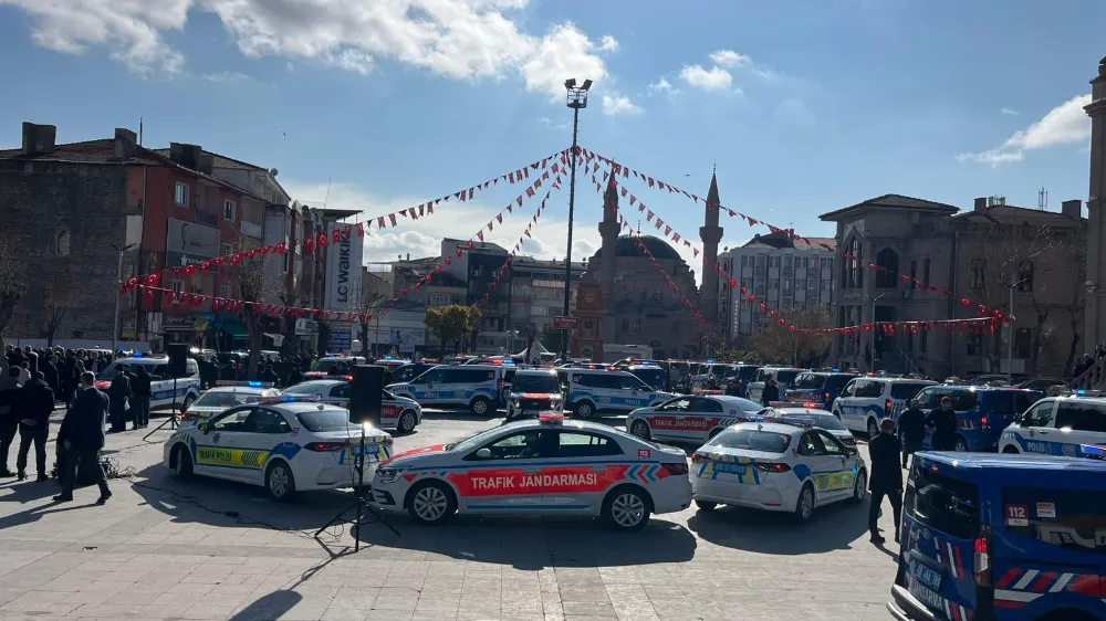 Güvenlik Güçlerine 118 Yeni Araç Teslim Edildi