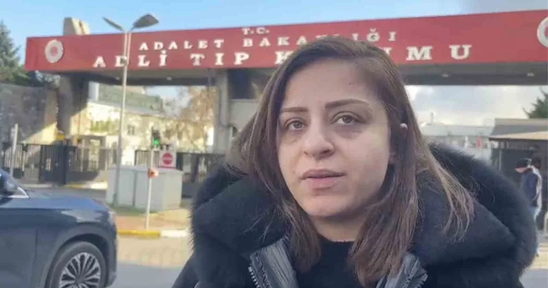 Adli Tıp Kurumu önünde tekme tokat kavga: Mikser kazasında ölen işçinin yakınları şirket yetkililerine saldırdı