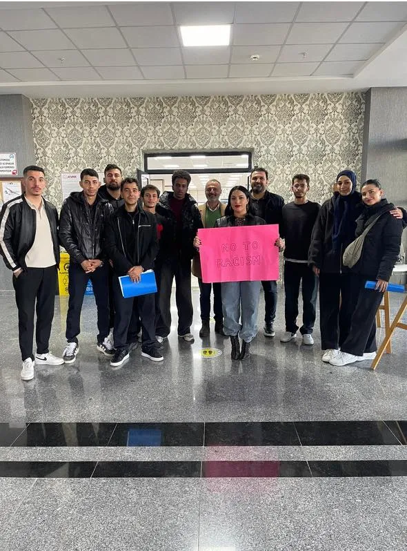 Spor Bilimleri Fakültesi Öğrencilerinden İnsan Hakları Farkındalık Etkinliği