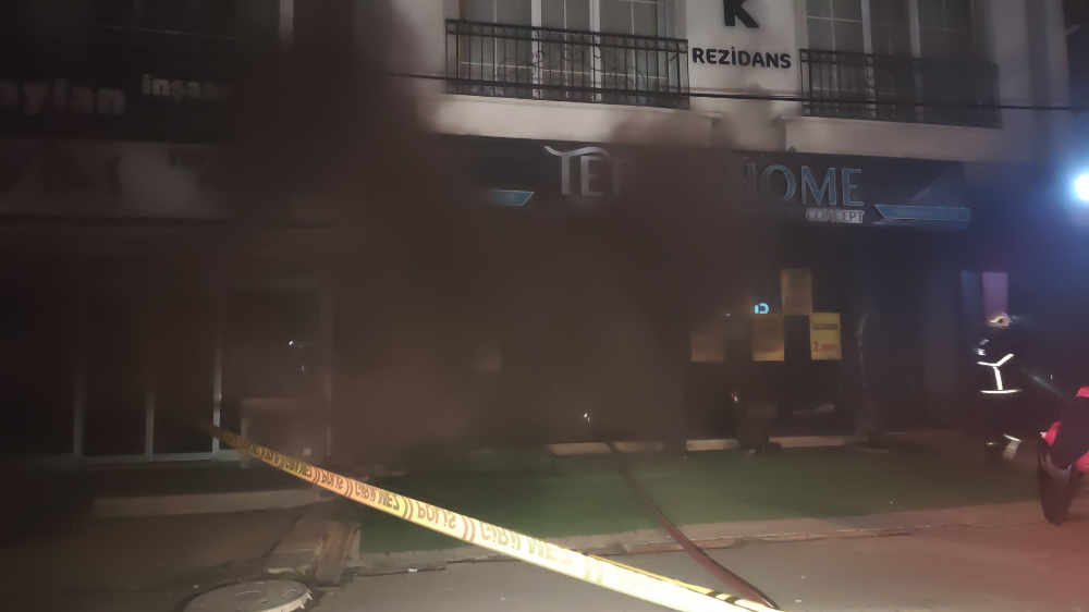 Aksaray’da İş Yerinde Çıkan Yangın Kısa Süreli Paniğe Neden Oldu