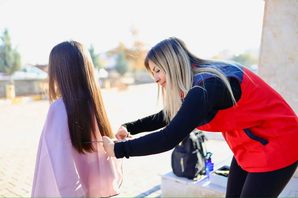 Aksaray Belediyesi’nden Öğrencilere Ücretsiz Mobil Kuaför Desteği