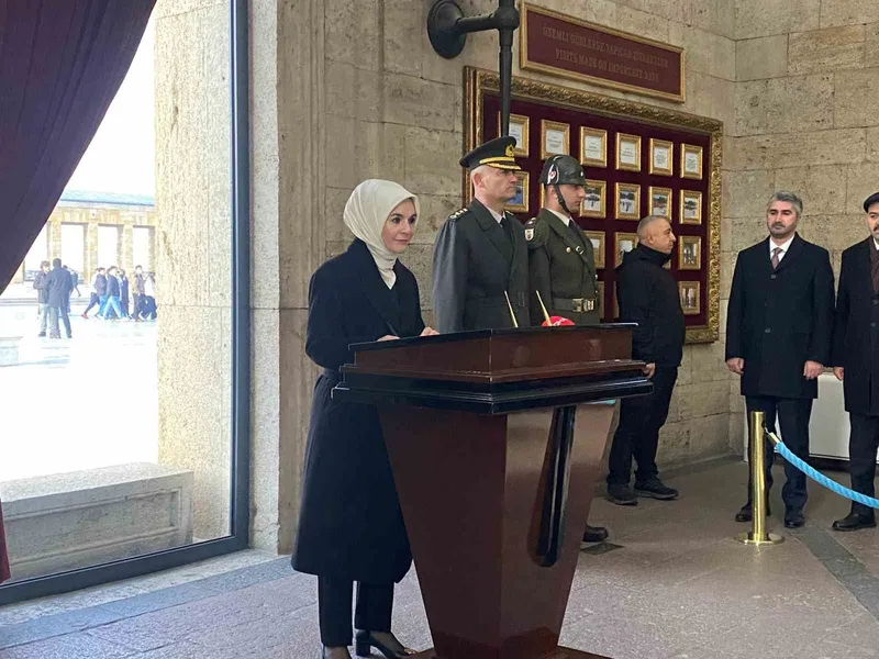 Bakan Göktaş, Türk Kadınına Seçme ve Seçilme Hakkının 91. Yılında Anıtkabir