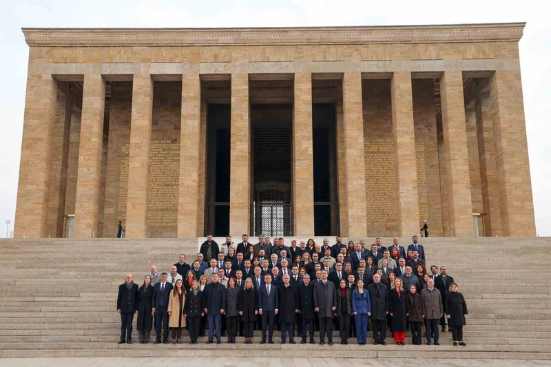 CHP Heyeti Kurultay Sonrası Anıtkabir
