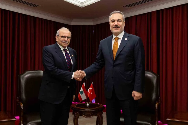 Dışişleri Bakanı Fidan, Lübnan Başbakanı Salam ile Doha