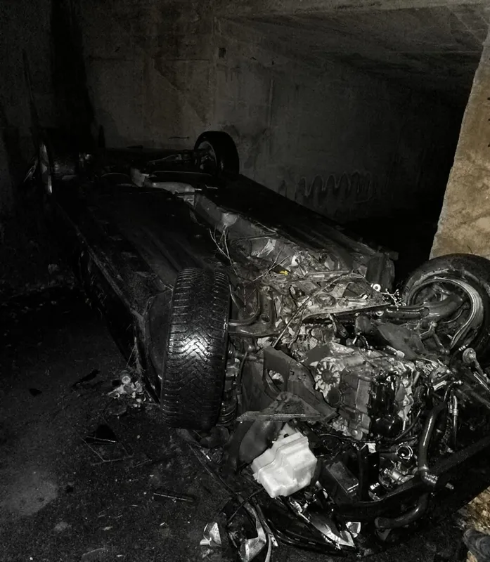 Sivas’ta Otomobil Devrildi: Sürücü Yaralandı