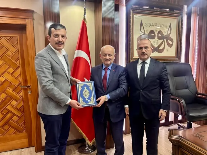 AK Parti İl Başkanı Hamza Aktürk’ten Müftülüğe İş Birliği Mesajı