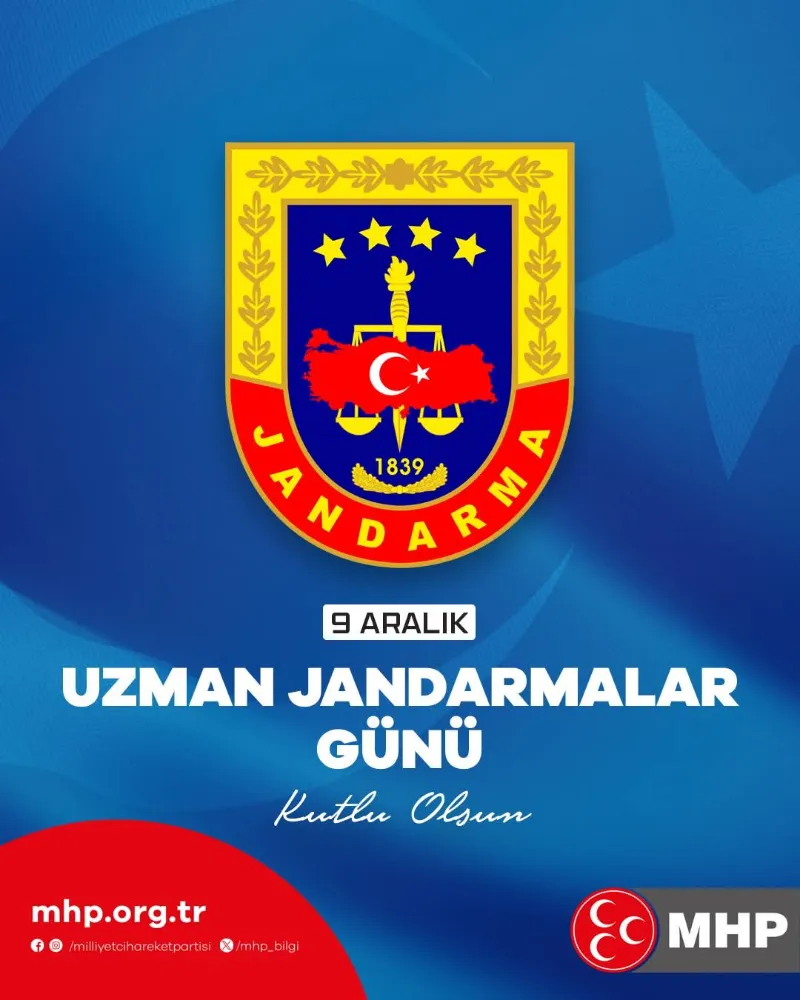 MHP Aksaray’dan Uzman Jandarmalara Vefa Mesajı