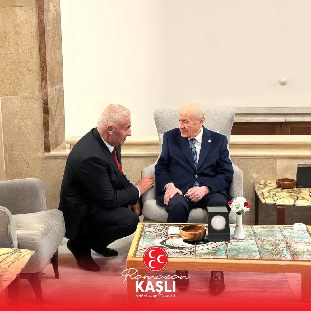 MHP Milletvekili Ramazan Kaşlı’dan Lider Bahçeli’ye Ziyaret