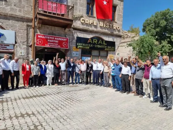 MHP 14.OLAĞAN KONGRELERİ SONUCUNDA GÜLAĞAÇ VE GÜZELYURT İLÇE BAŞKANLARI BELLİ OLDU