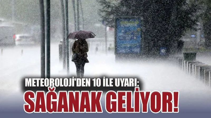METEOROLOJİ UYARDI