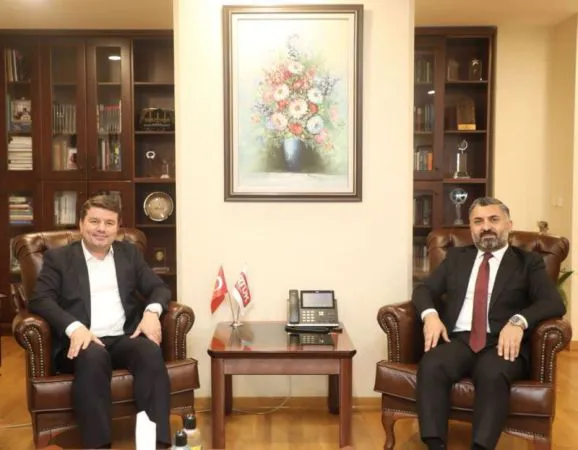 BAŞKAN DİNÇER’DEN RTÜK BAŞKANI EBUBEKİR ŞAHİN’E ZİYARET
