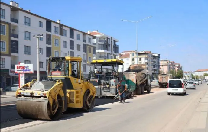 Aksaray Belediyesi, Alparslan Türkeş Yolu’nu Genişletiyor