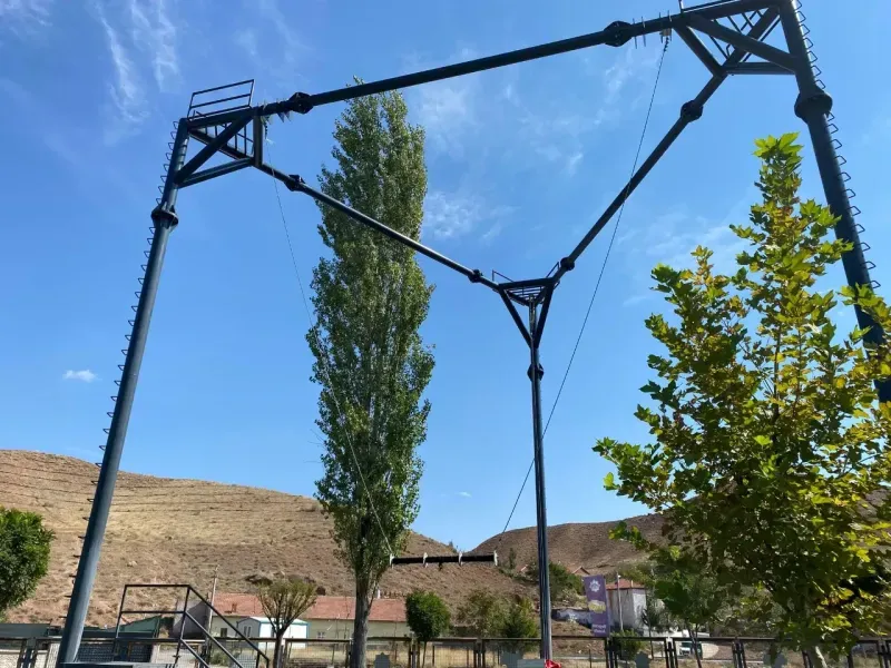 Macera Parkı Yoğun İlgi Görüyor