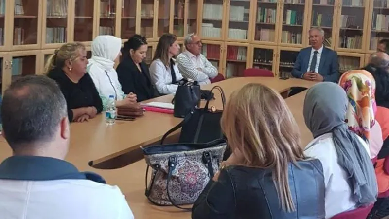 İl Milli Eğitim Müdürü Metin Alpaslan Aksaray Lisesi’ni Ziyaret Etti