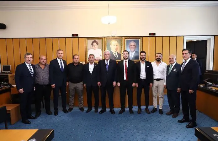 İYİ Parti Milletvekili Turan Yaldır, Gazi Meclis’te Misafirleri Ağırladı