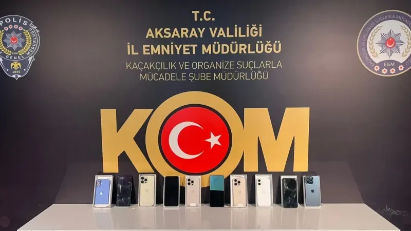 Aksaray Emniyet Müdürlüğü’nden Kaçakçılıkla Mücadele