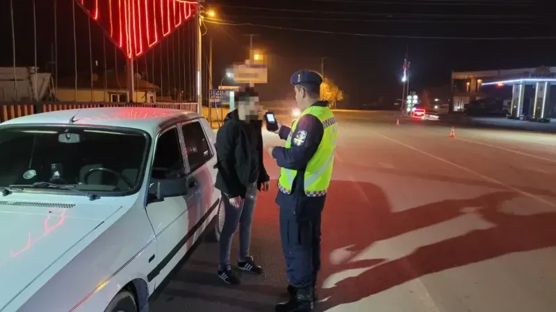 Jandarma Ekipleri Alkol Denetiminde