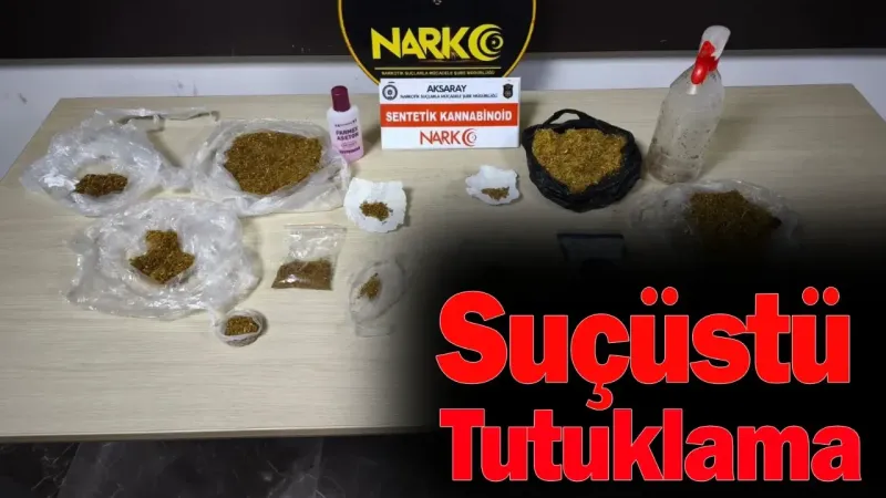 Uyuşturucularla Birlikte Yakalanan Şahıs Tutuklandı