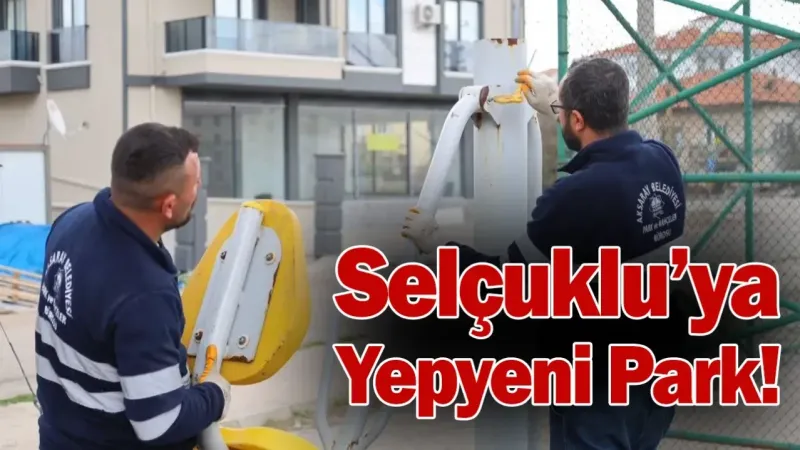 Selçuklu Mahallesi’ne Spor ve Oyun Alanı Desteği