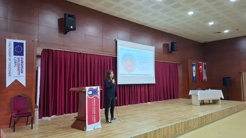 Aksaray’da Liselilere AFAD’dan Afet Bilinci Eğitimi