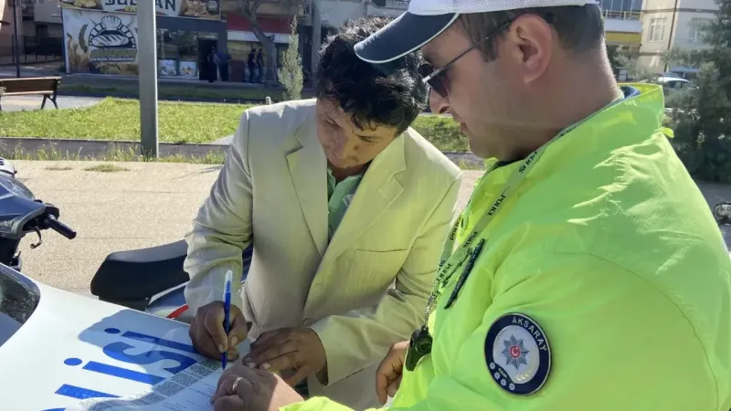 Ehliyetsiz ve Kasksız Sürücüye 21 Bin 837 Lira Ceza