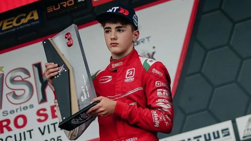 Alp Aksoy’dan WSK Euro Serisi’nde Tarihi Başarı